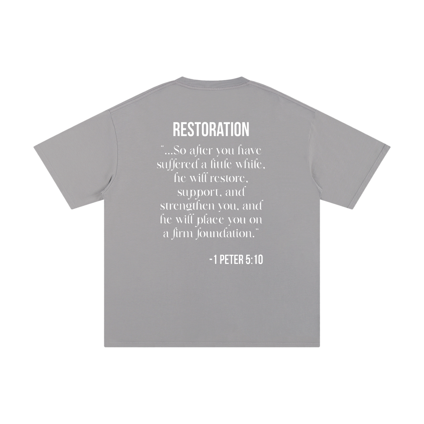 "forty one. Restoration" Pure Cotton T-Shirt