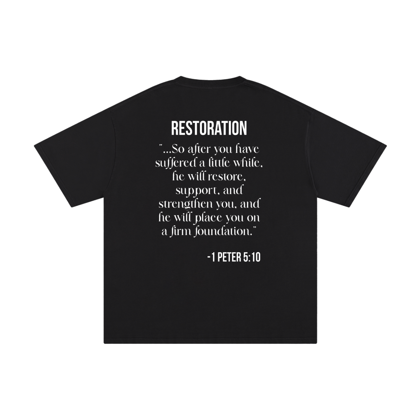 "forty one. Restoration" Pure Cotton T-Shirt