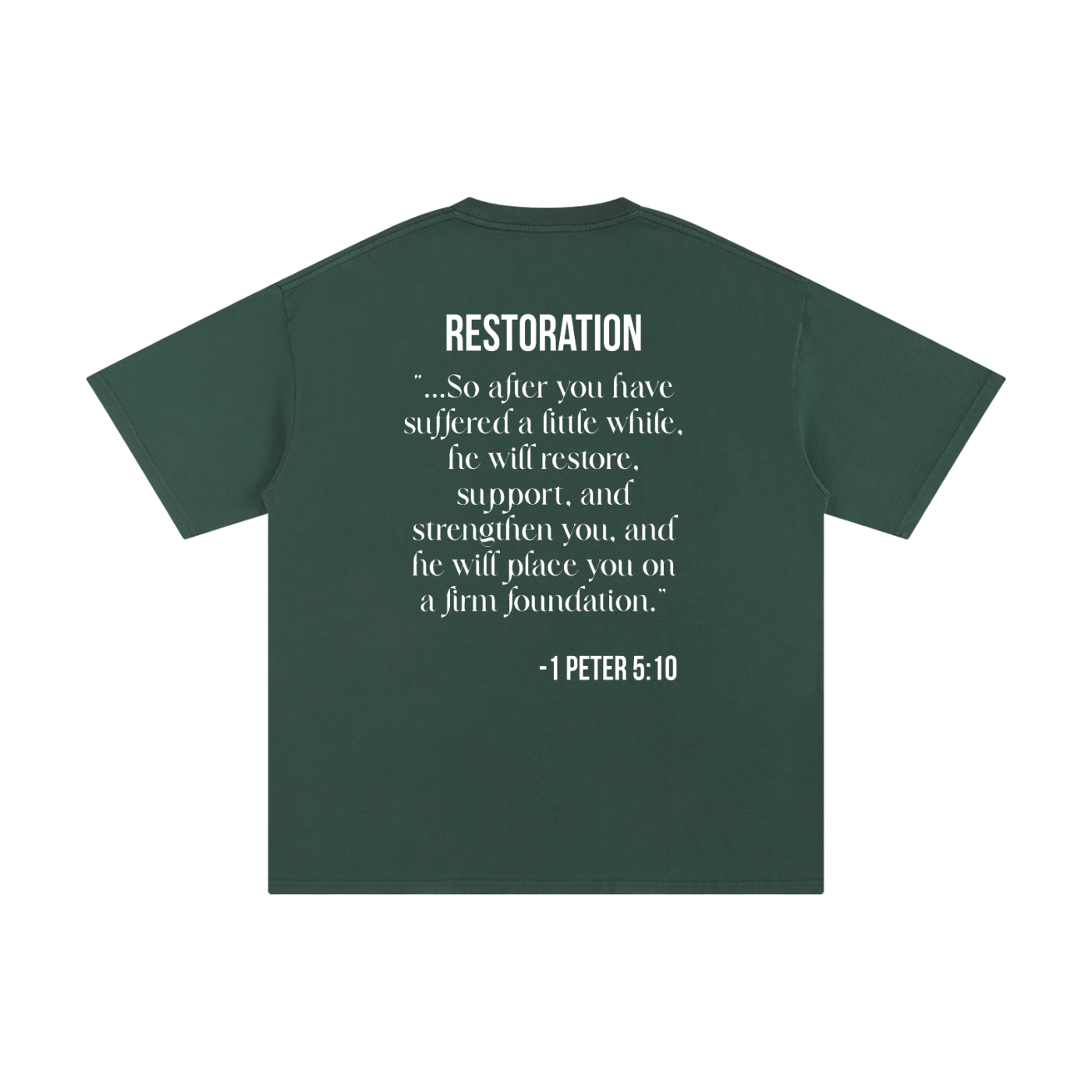 "forty one. Restoration" Pure Cotton T-Shirt