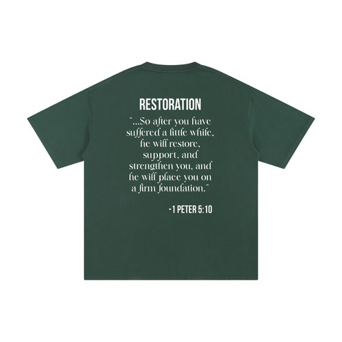 "forty one. Restoration" Pure Cotton T-Shirt